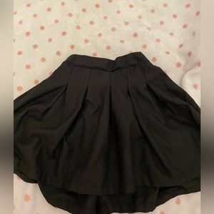 Black skirt
